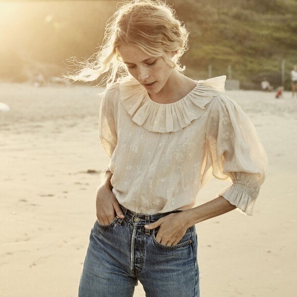 Doen Tops - Doen Cadence Top in Dove Size XS NWOT